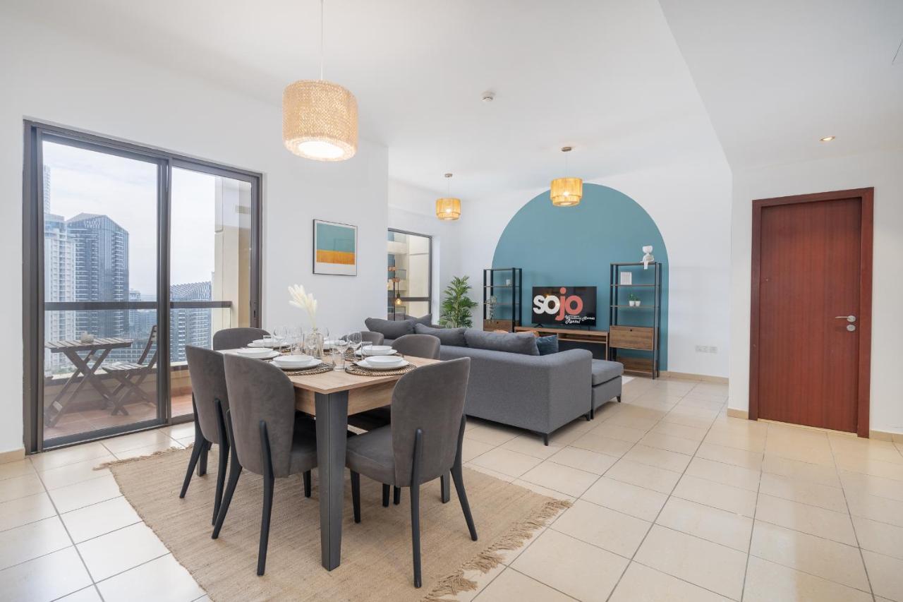 Jbr Beach Bliss One Three Bedroom Luxury Apartments By Sojo Stay Dubaj Exteriér fotografie
