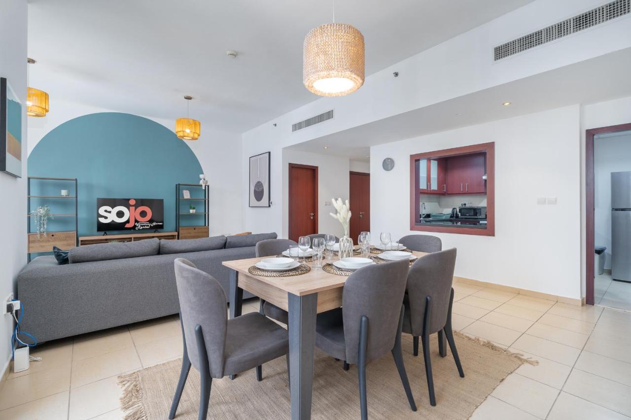 Jbr Beach Bliss One Three Bedroom Luxury Apartments By Sojo Stay Dubaj Exteriér fotografie
