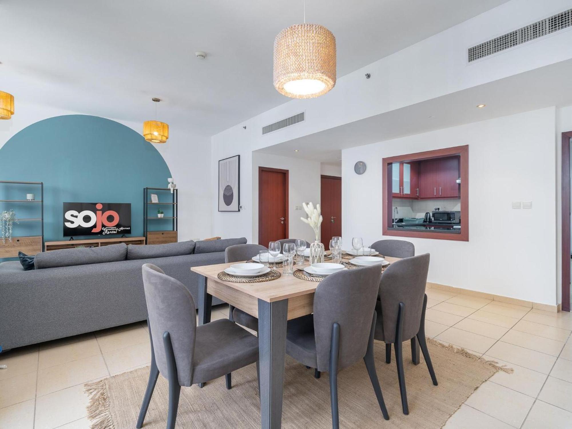 Jbr Beach Bliss One Three Bedroom Luxury Apartments By Sojo Stay Dubaj Exteriér fotografie